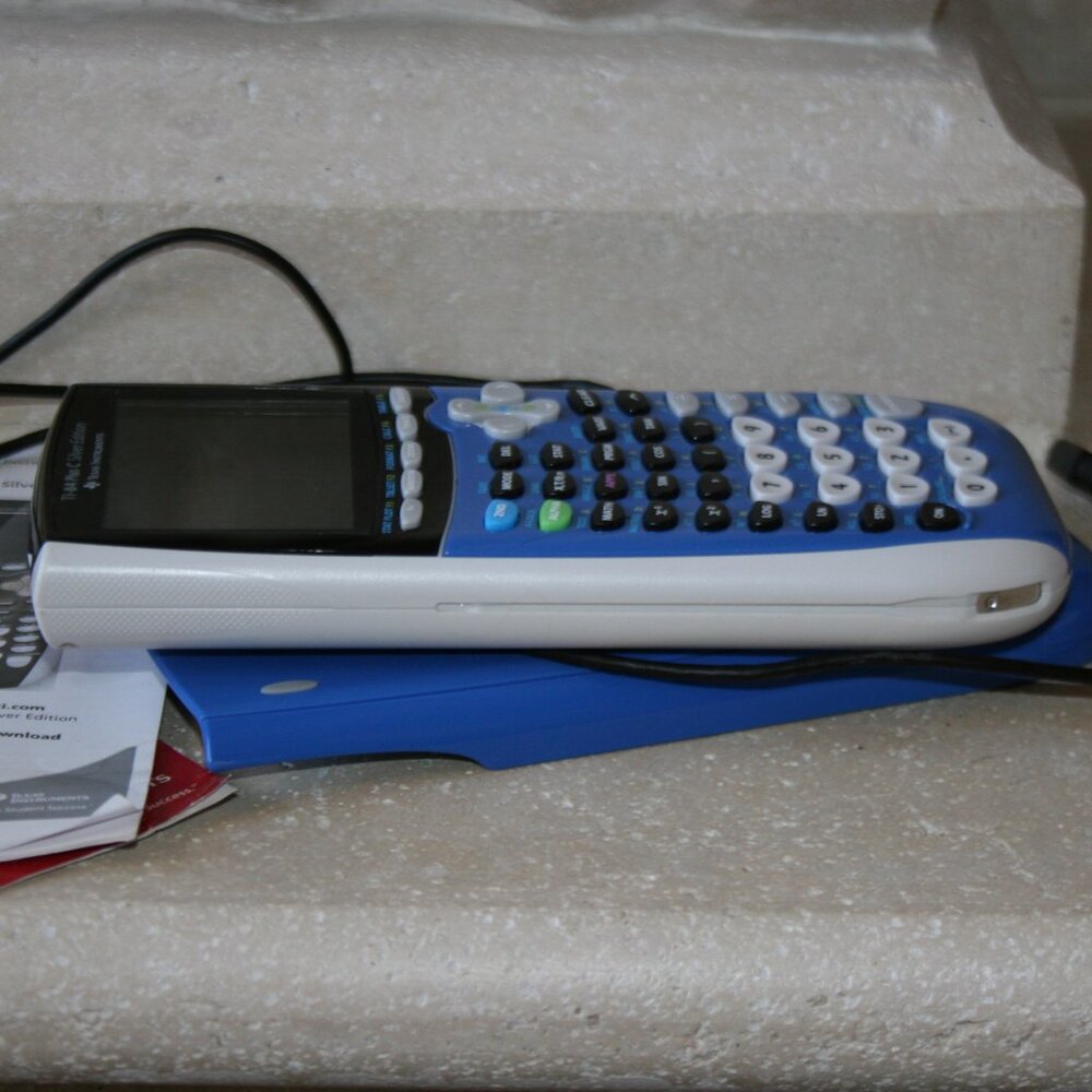 Texas Instruments TI-84 Plus C Silver Edition Graphing Calculator - Picture 7 of 15